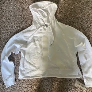 Calvin Klein white pullover sweatshirt